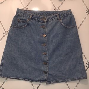 ASOS denim skirt